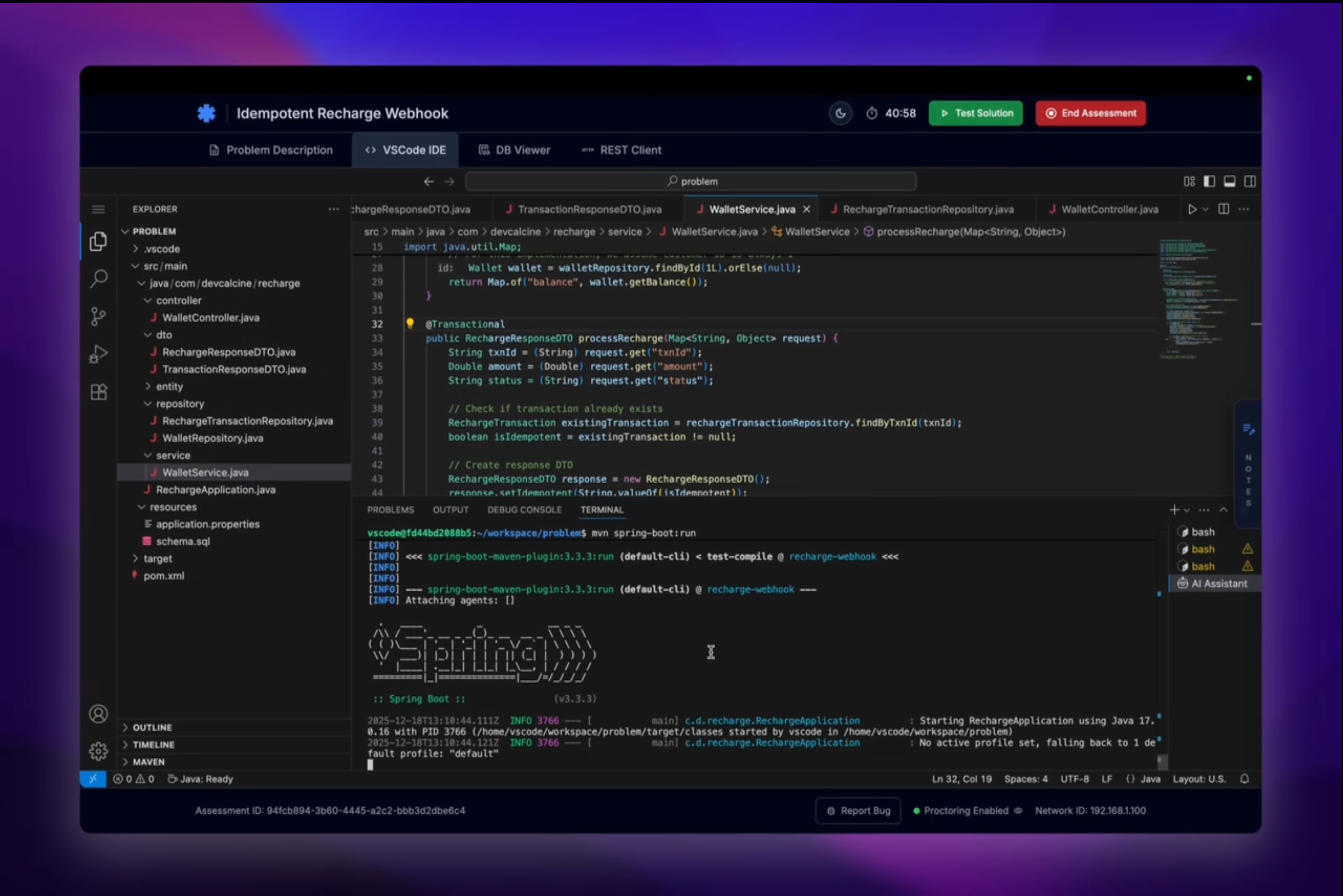 Candidate Portal Demo